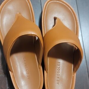 AEROSOLES Teal Shoe Box with White Lettering